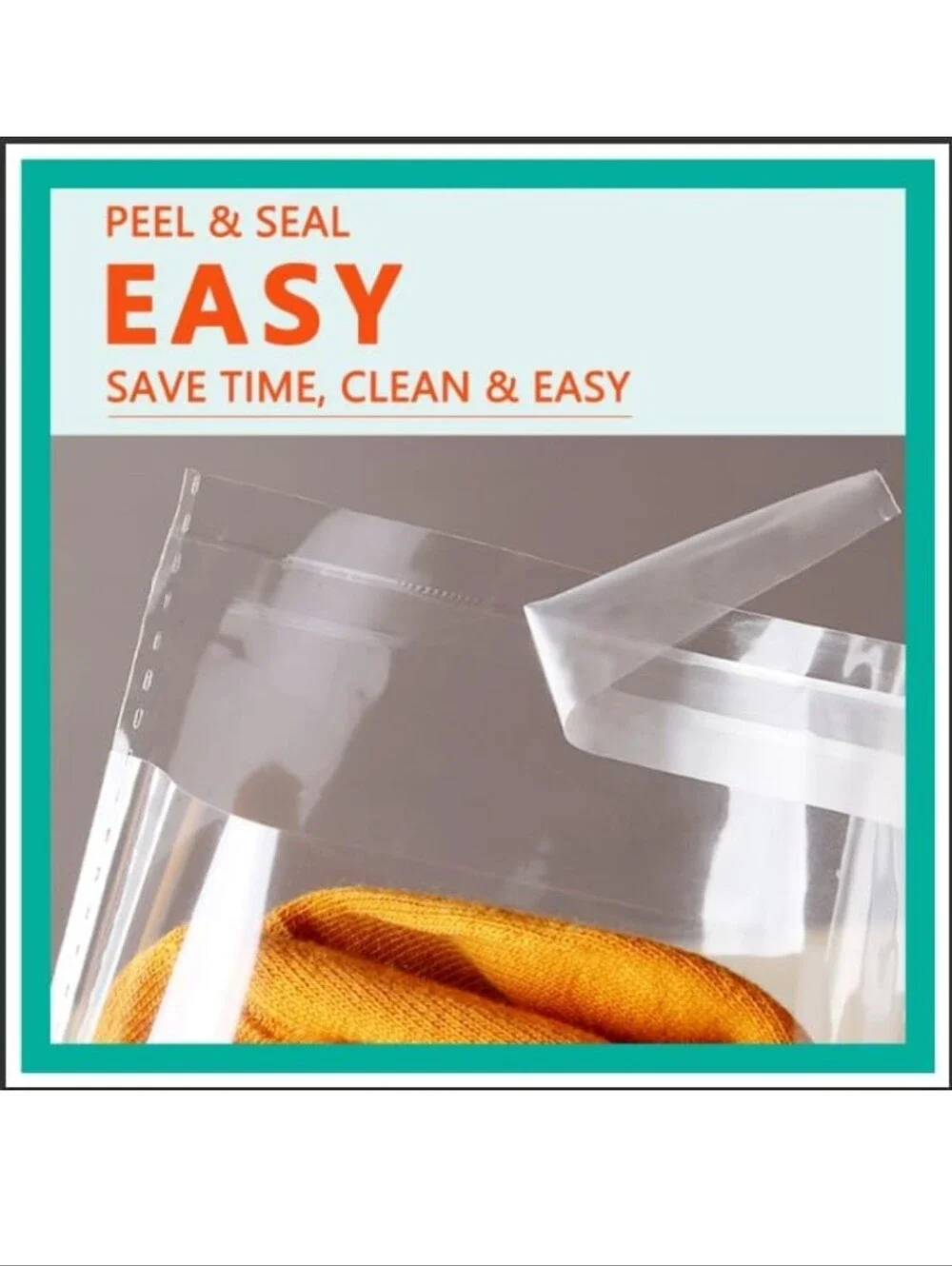 50ct. 11x14 CLEAR CELLOPHANE BAGS